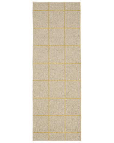 Ruth Sulphur - Scandinavian vinyl rug Brita Sweden cool vinyl rugs runner for kitchen washable outdoor rugs