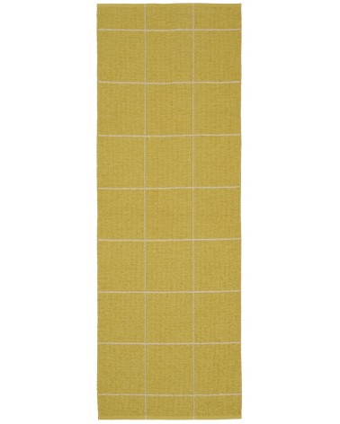 Ruth Sulphur - skandinavischer Vinyl Teppich Brita Sweden küchenteppich küchenläufer waschbar waschbarer outdoor teppich Tepp...