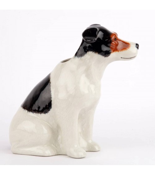 Jack Russel - Petit vase à fleurs en céramique Quail Ceramics design fleur décoratif original kitatori suisse