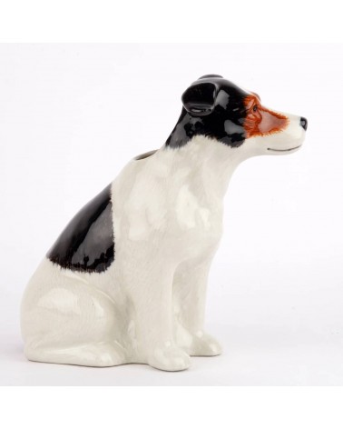Jack Russel - Piccolo vaso in ceramica Quail Ceramics vasi eleganti per interni per fiori decorativi design kitatori svizzera
