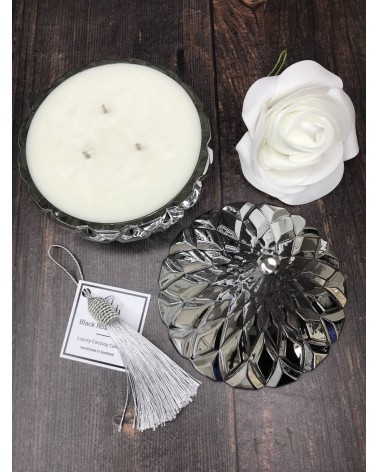 Schwarze Rose und Sandelholz - Luxe Raumduftkerze Beste Natürliche Duftkerzen im glas kaufen