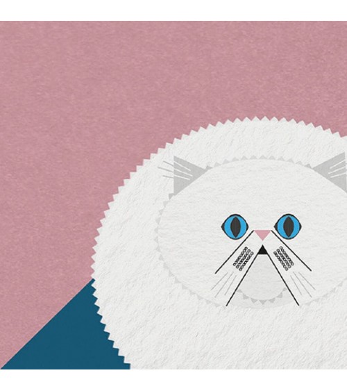 Perserkatze - Grusskarte Ellie Good illustration glückwunschkarte zur hochzeit geburt zum geburtstag kaufen