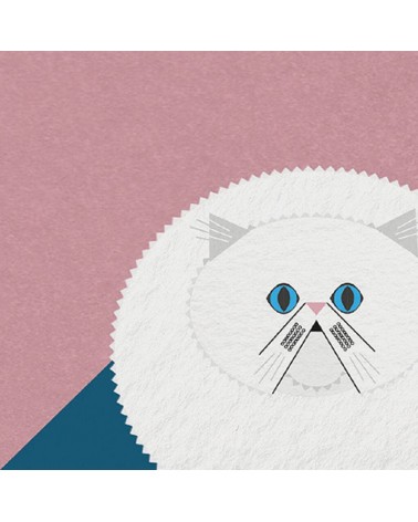 Perserkatze - Grusskarte Ellie Good illustration glückwunschkarte zur hochzeit geburt zum geburtstag kaufen