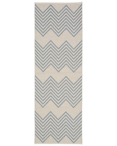 MINI Blue - Tappeto in vinile scandinavo Brita Sweden passatoia tappeti da cucina lavabile in lavatrice per esterno