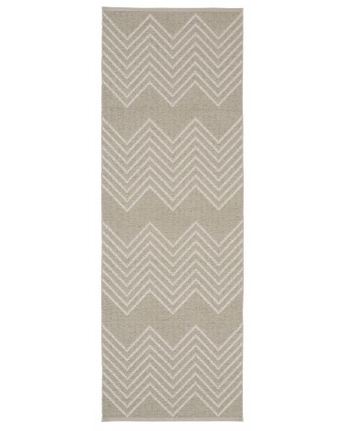 MINI Beige - Tappeto in vinile scandinavo Brita Sweden passatoia tappeti da cucina lavabile in lavatrice per esterno