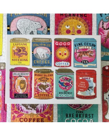 Hot Stuff - Puzzle 1000 Teile Happily Puzzles  coole lustige schöne puzzle kaufen shönes motiv