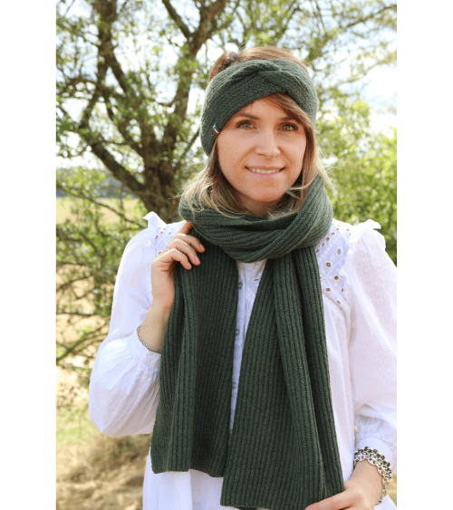 winter Headband - Fern Green Maison Bonnefoy for men women cool Kitatori Switzerland