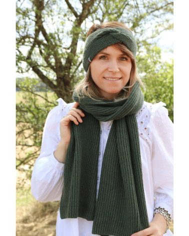 winter Headband - Fern Green Maison Bonnefoy for men women cool Kitatori Switzerland