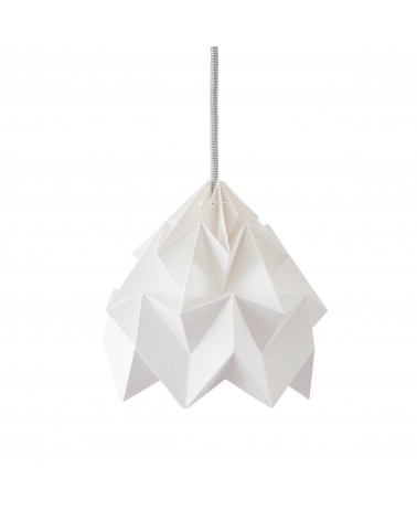 Moth Weiss - Papier Lampenschirm Hängelampe Studio Snowpuppe lampenschirme kaufen