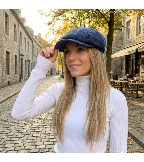 Flat Cap unisex – Driving Cap - Medium Bronte by Moon coole für Männer Frauen kaufen Kitatori Schweiz