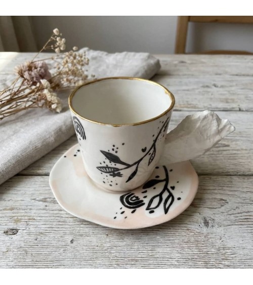 Porzellan Kaffeetasse - Pupa x Maison Dejardin Maison Dejardin kaffeetassen teetasse grosse lustige schöne kaufen