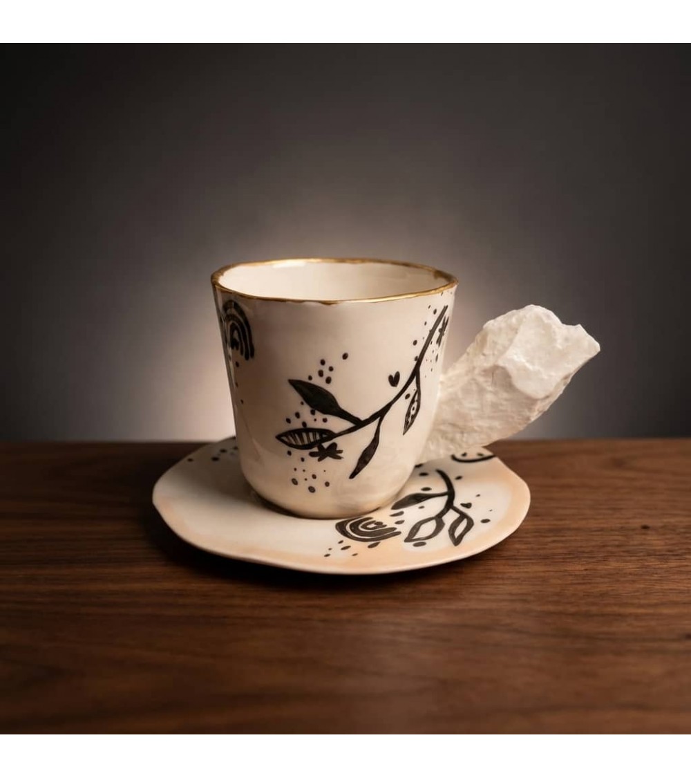 Porcelain Coffee cup - Pupa x Maison Dejardin Maison Dejardin coffee tea cup mug funny