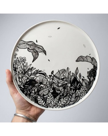 Assiette en porcelaine - Edition Limitée Les Béguins by Pupa Maison Dejardin original suisse