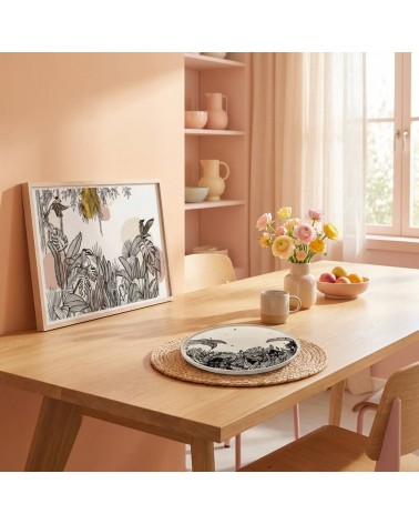 Porcelain Plate - Limited Edition Les Béguins by Pupa Maison Dejardin