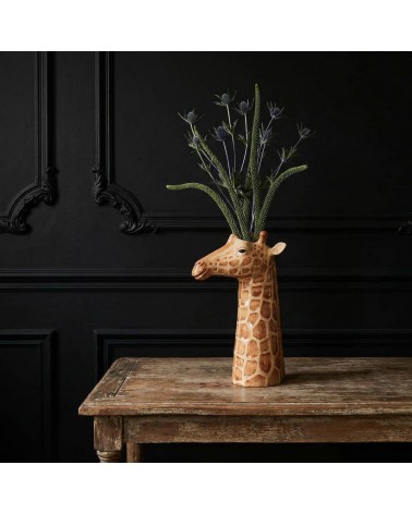 Vaso per fiori - Giraffa Quail Ceramics vasi eleganti per interni per fiori decorativi design kitatori svizzera