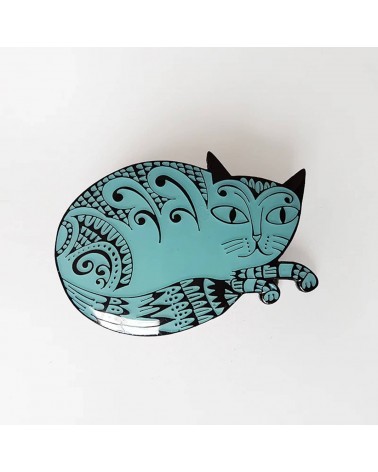 Spilla Gatto Lush Designs spiritose spille colorate particolari eleganti donna da giacca uomo