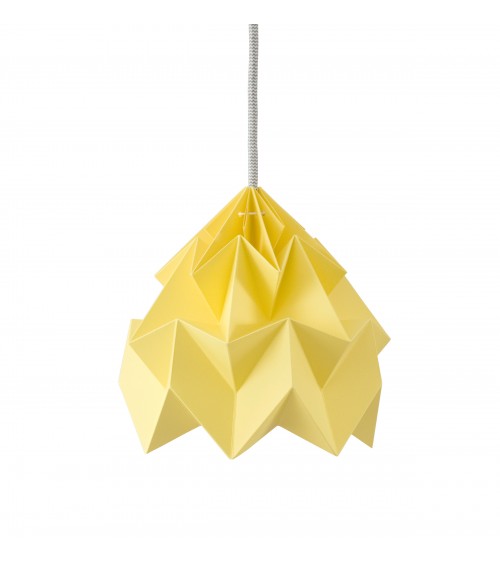 Moth Autumn Yellow - Paper hanging lampshade Studio Snowpuppe lamp shades ceiling lightshade
