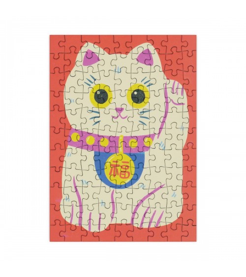 Lucky Cat - Mini Puzzle 99 pezzi Happily Puzzles Kitatori