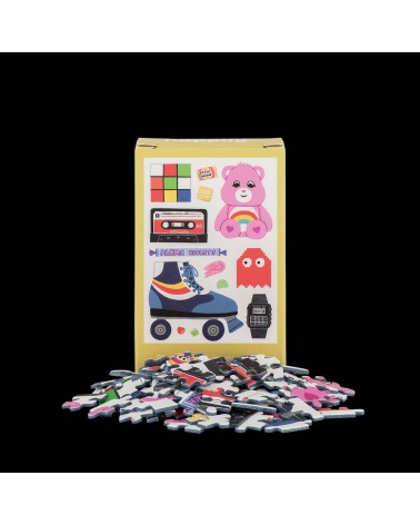 In the 80's - Mini Puzzle 99 pièces Happily Puzzles jeu de puzzle design original moderne cool
