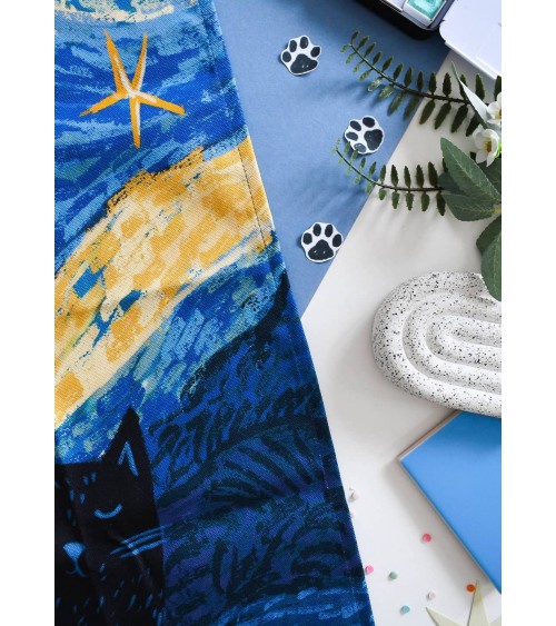 Vincat's Starry Night - Torchon, linge de cuisine original Niaski torchon vaisselle qualité serviette haut de gamme beaux ess...