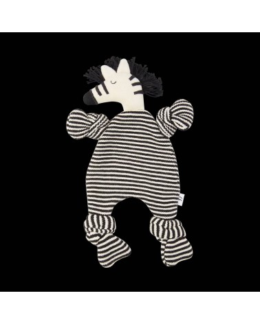 Schmusetuch - Zebra Sophie Home babyrassel rassel für babys schmusetuch schnuffeltuch