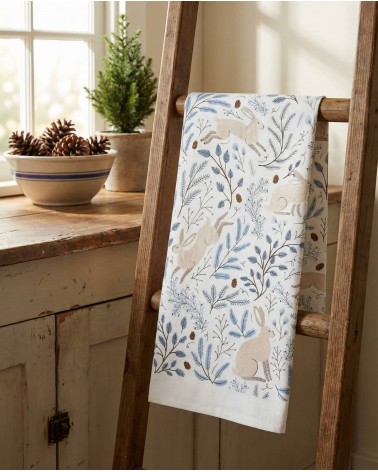 Lepre delle nevi - Strofinacci da cucina Gingiber asciugamano da cucina asciugamani doccia tessili