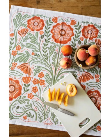 Poppy - Tea towel, kitchen towel Gingiber best kitchen hand towels fall funny cute