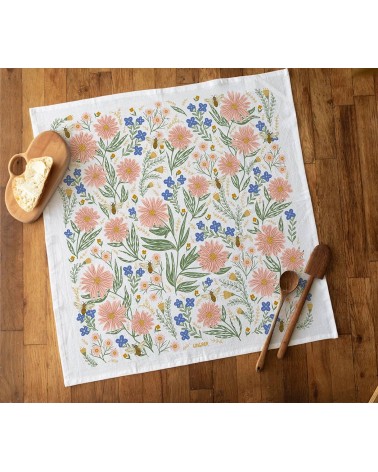 Wild Flower - Tea towel, kitchen towel Gingiber best kitchen hand towels fall funny cute