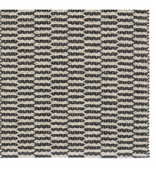 PEMBA Black - Scandinavian vinyl rug Brita Sweden cool vinyl rugs runner for kitchen washable outdoor rugs