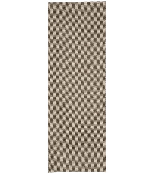 PEMBA Brown - Scandinavian vinyl rug Brita Sweden cool vinyl rugs runner for kitchen washable outdoor rugs