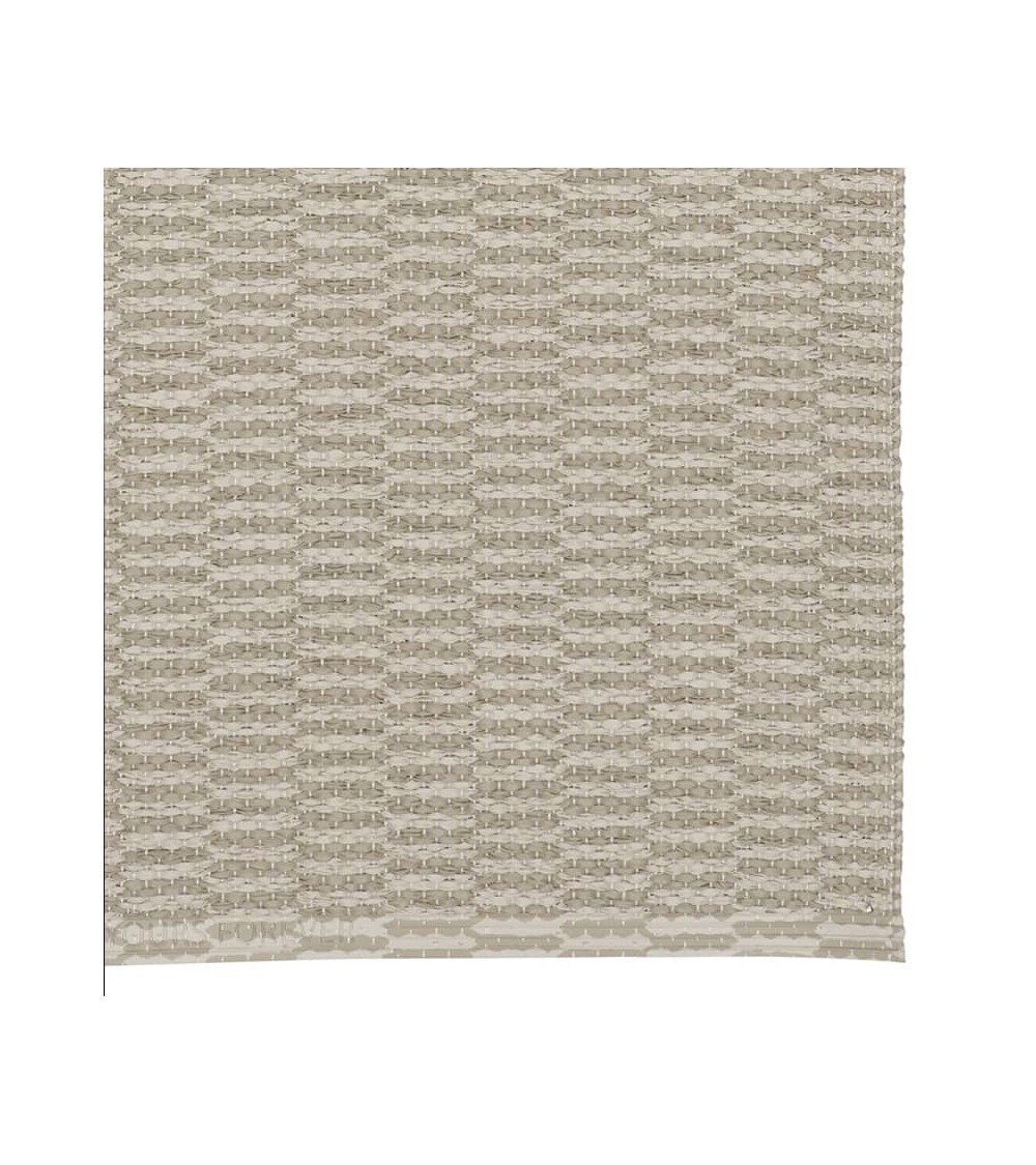 PEMBA Beige - Scandinavian vinyl rug Brita Sweden cool vinyl rugs runner for kitchen washable outdoor rugs