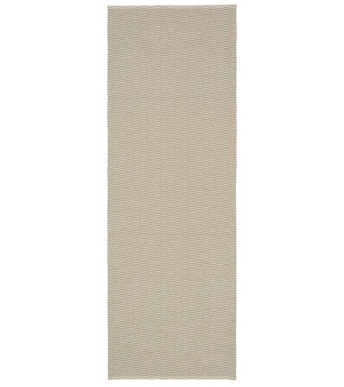 PEMBA Beige - Tapis scandinave en vinyle tissé Brita Sweden tapis scandinave en vinyle lavable en machine de cuisine exterieu...