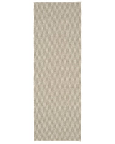 PEMBA Beige - Tappeto in vinile scandinavo Brita Sweden passatoia tappeti da cucina lavabile in lavatrice per esterno