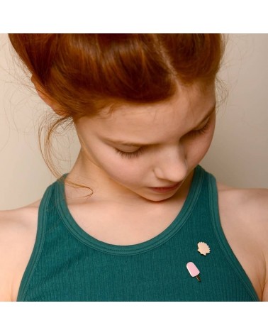 Pin Anstecker Vesper Bubble Gum - Anstecknadel Rosa Eis Titlee Anstecknadel Ansteckpins pins anstecknadeln kaufen