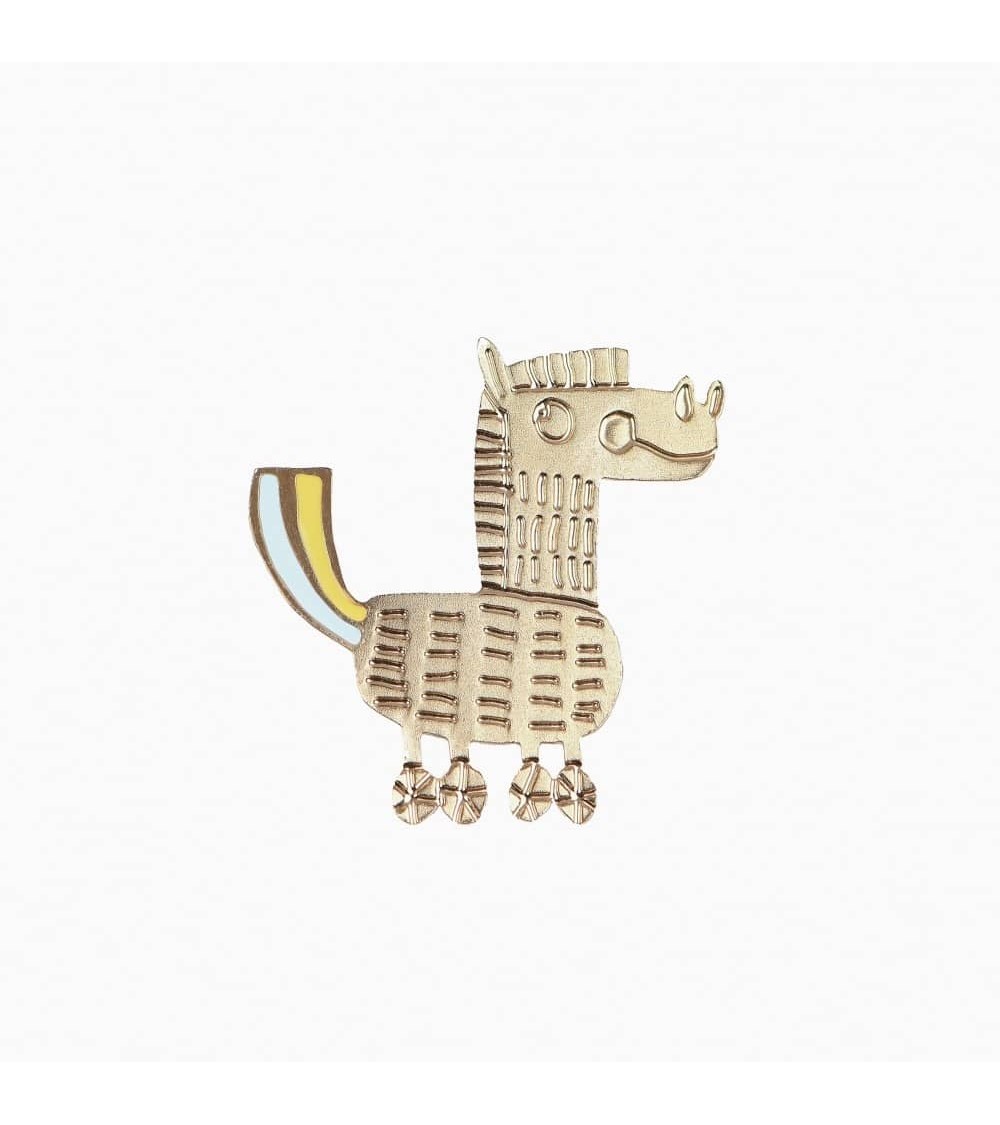 Spilla Tagada x Christine Roussey Titlee spiritose spille colorate particolari eleganti donna da giacca uomo