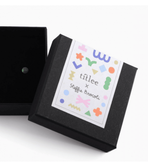 Boucles d'oreilles Zumak x Steffie Brocoli Titlee fantaisie original femme suisse