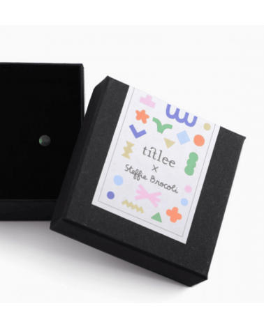 Boucles d'oreilles Zumak x Steffie Brocoli Titlee fantaisie original femme suisse