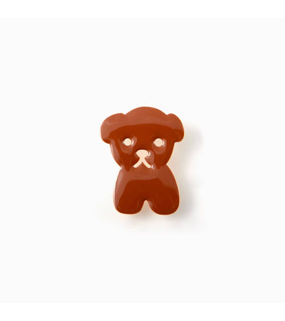 SNUFFY x Miffy puppy Pin - Gold plated pin Titlee broches and pins hat pin badges collectible