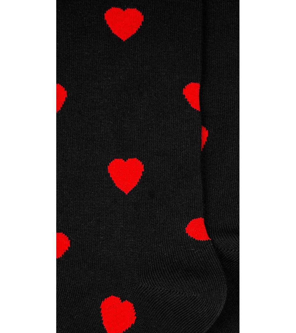 Herzen - Coole Socken aus Bio Baumwolle - Schwarz Alfredo Gonzales socke kuschelsocken für damen lustig herren farbige coole ...