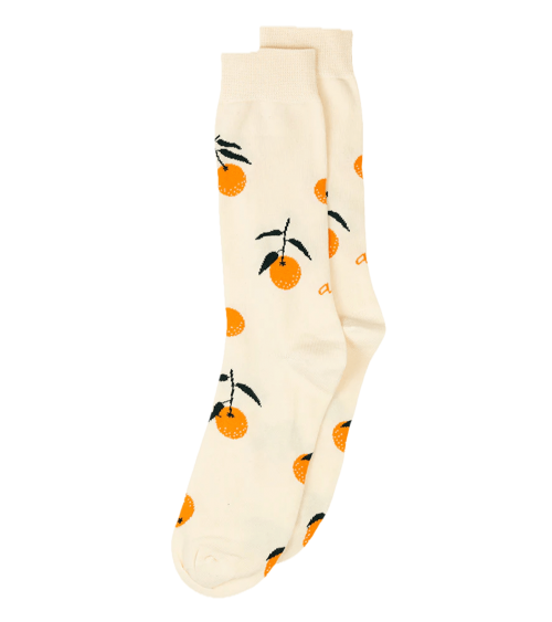 Mandarine - Coole Socken aus Bio Baumwolle - Off-White Alfredo Gonzales socke kuschelsocken für damen lustig herren farbige c...