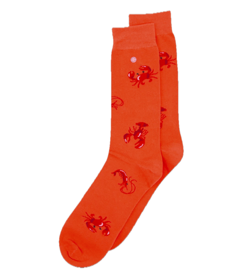 Meeresbewohner - Coole Socken aus Baumwolle - Orange Alfredo Gonzales socke kuschelsocken für damen lustig herren farbige coo...