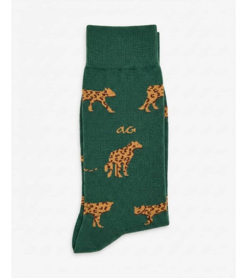 Jaguar - Fun Cotton Socks - Army Green