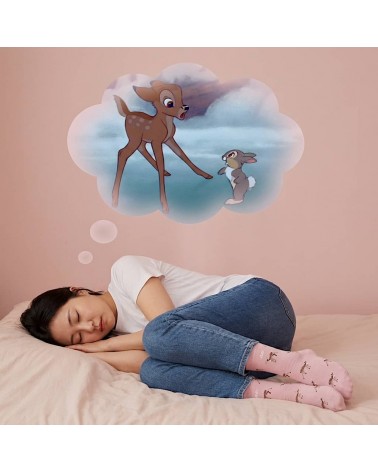 Biches - Chaussettes en coton bio - Rose Alfredo Gonzales jolies pour femme originales pour homme chausset rigolotes drole Su...