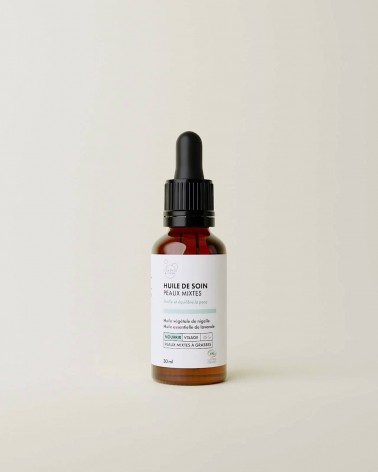 Olio per la cura del viso - pelle mista Clémence et Vivien cosmetici naturali cosmeci svizzeri