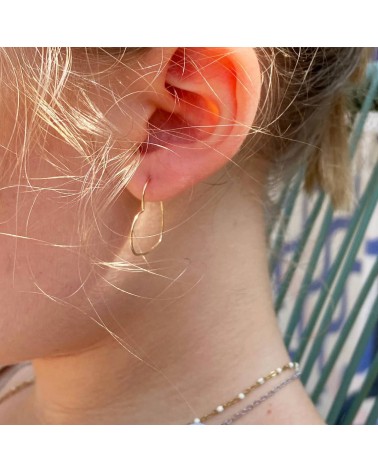 Herz - Goldener Creolen Adorabili Paris damen frau kinder spezielle kaufen