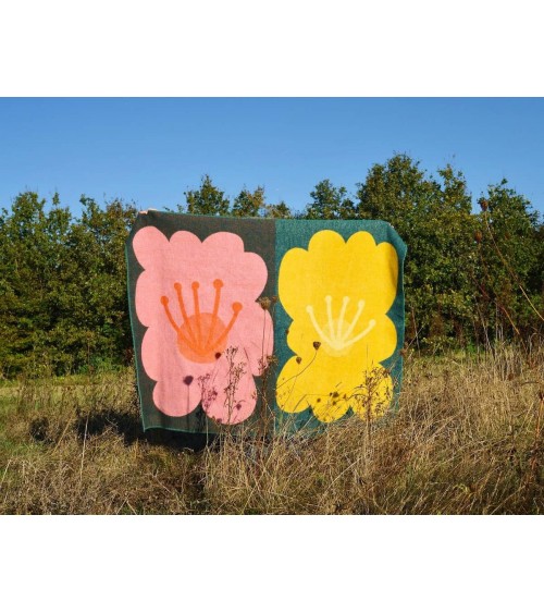 Wolldecke Bloom - Plaid, Decke, Tagesdecke Donna Wilson Schafwolldecke warme Woll Decken Sofa wohndecke kaufen