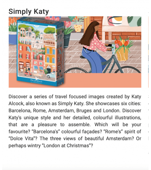 Nine Streets, Amsterdam - 500 piece jigsaw puzzle Pieces & Peace art puzzle jigsaw adult picture puzzles