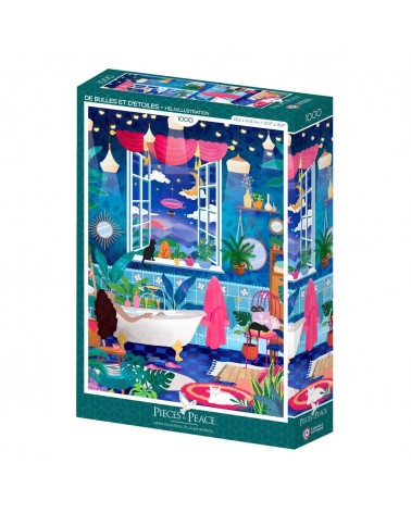 Von Blasen und Sternen - Puzzle 1000 Teile Pieces & Peace  coole lustige schöne puzzle kaufen shönes motiv