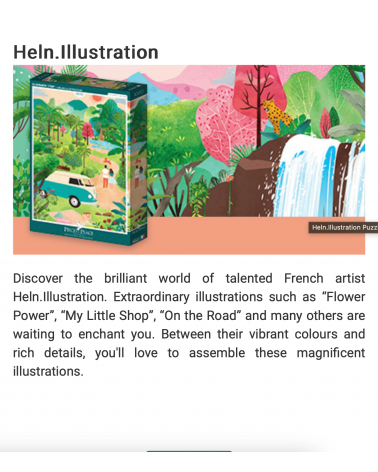 De Bulles et d'Etoiles - Puzzle 1000 pièces Pieces & Peace jeu de puzzle design original moderne cool