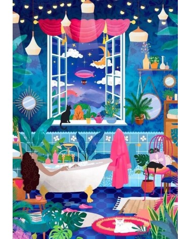 Von Blasen und Sternen - Puzzle 1000 Teile Pieces & Peace  coole lustige schöne puzzle kaufen shönes motiv